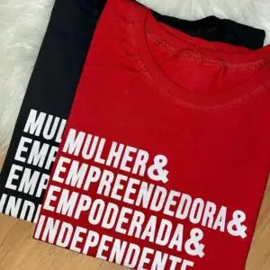 T-Shirt Mulher Empreendedora