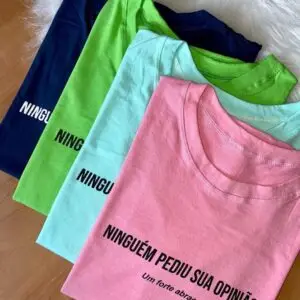 T-Shirt Sua Opnião