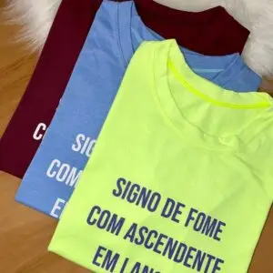 T-Shirt Signo de Fome