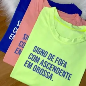 T-Shirt Signo de Fofa