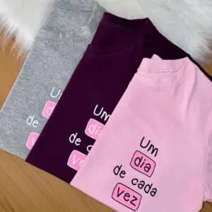 T-Shirt Um Dia de Cada Vez
