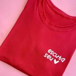 T-Shirt Escuta seu Coração