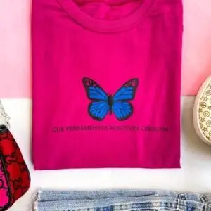 T-Shirt Pensamentos Positivos