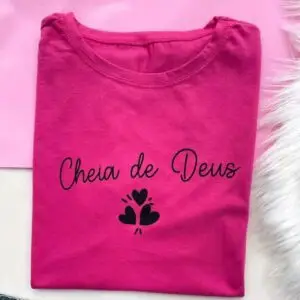 T-Shirt Cheia de Deus