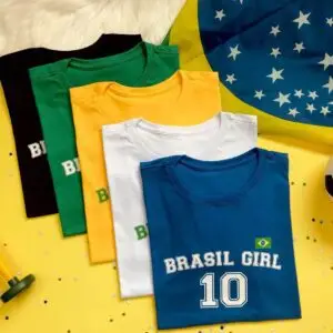 T-Shirt Brasil Girl