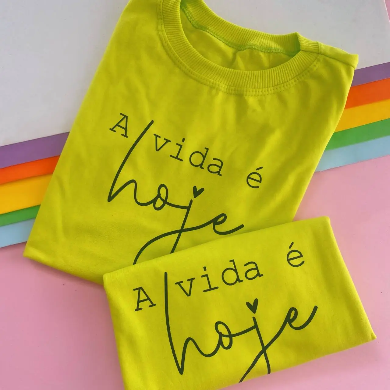 T-Shirt A Vida É Hoje