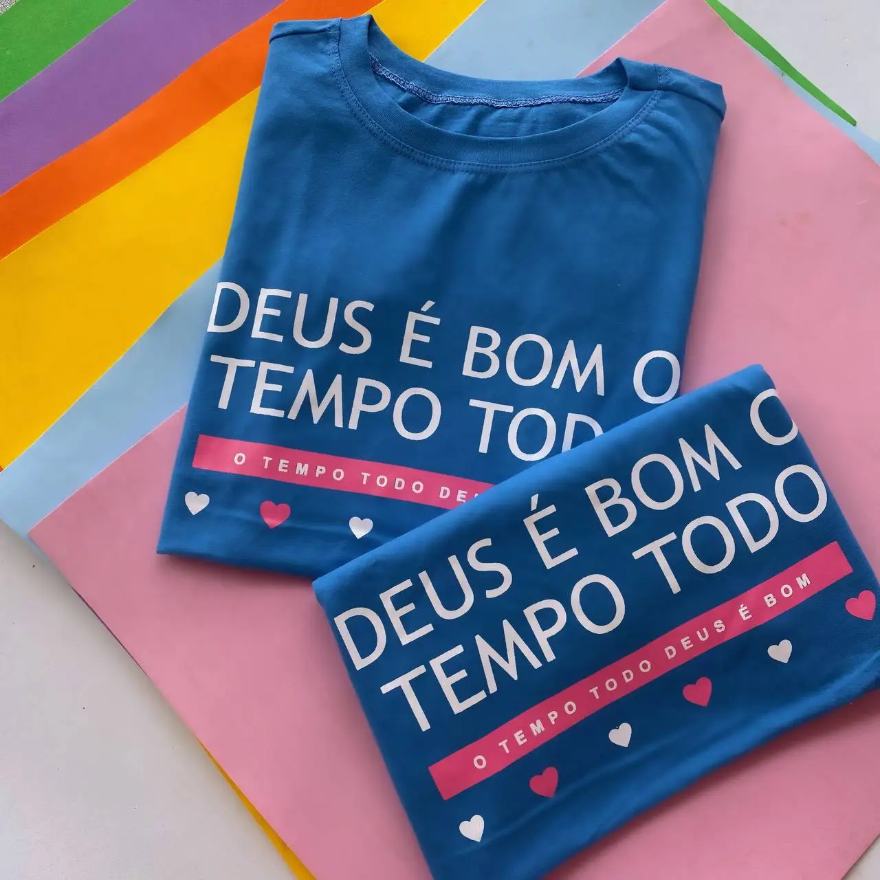 T-Shirt Deus É Bom