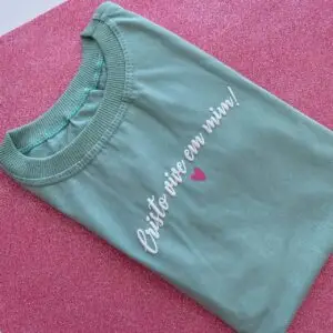 T-Shirt Cristo Vive Em Mim