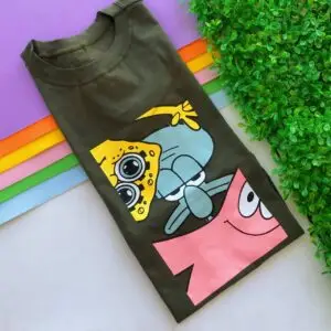 T-Shirt Turma Bob Esponja