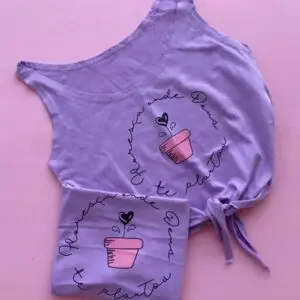 Regatinha Cropped Floresça