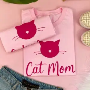T-Shirt Cat Mom