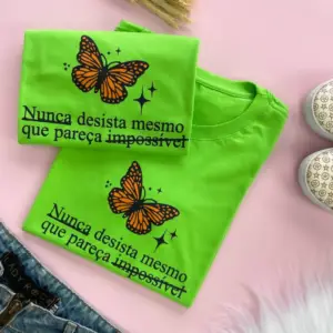 T-Shirt Nunca Desista