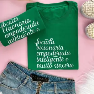 T-Shirt Focada Visionária