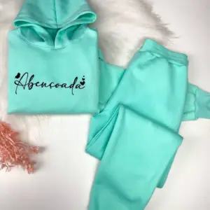 Conjunto de Moletom Abençoada