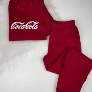 Conjunto de Moletom Coca-Cola