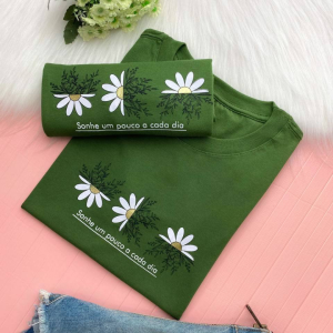 T-Shirt Sonhe um pouco a cada dia