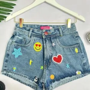 Short Jeans Ocean Waves