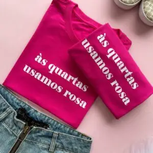 T-Shirt Usamos Rosa