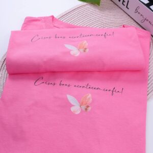 T-Shirt Coisas Boas Acontecem