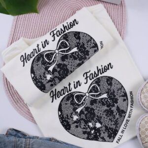 T-Shirt Heart In Fashion