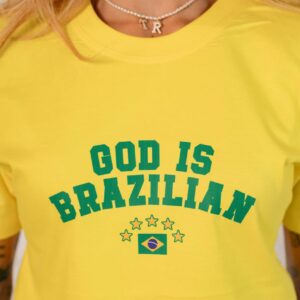 T-Shirt God is Brasil