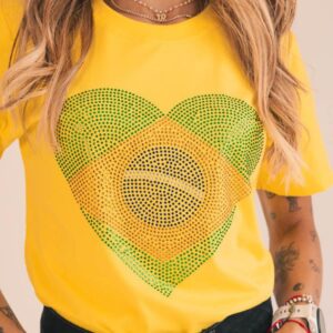 T-Shirt Brasil Mosaico
