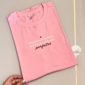 T-Shirt Os Planos de Deus