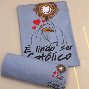 T-Shirt É Lindo Ser Católico
