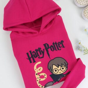 Moletom Capuz e Bolso Harry Potter